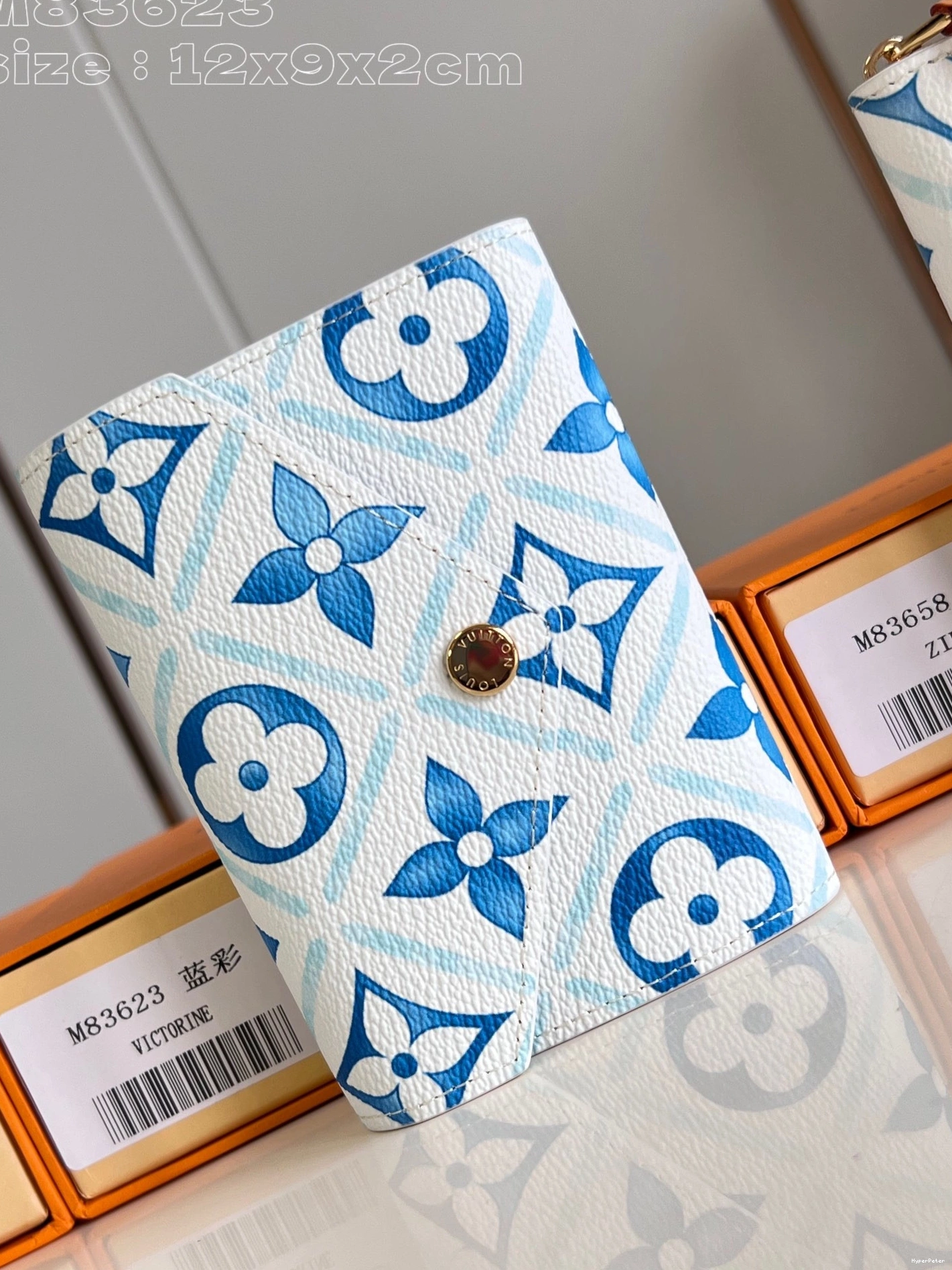 LOUIS VICTORINE WALLET-12*9.5*2.5 VUITTON cm 0710